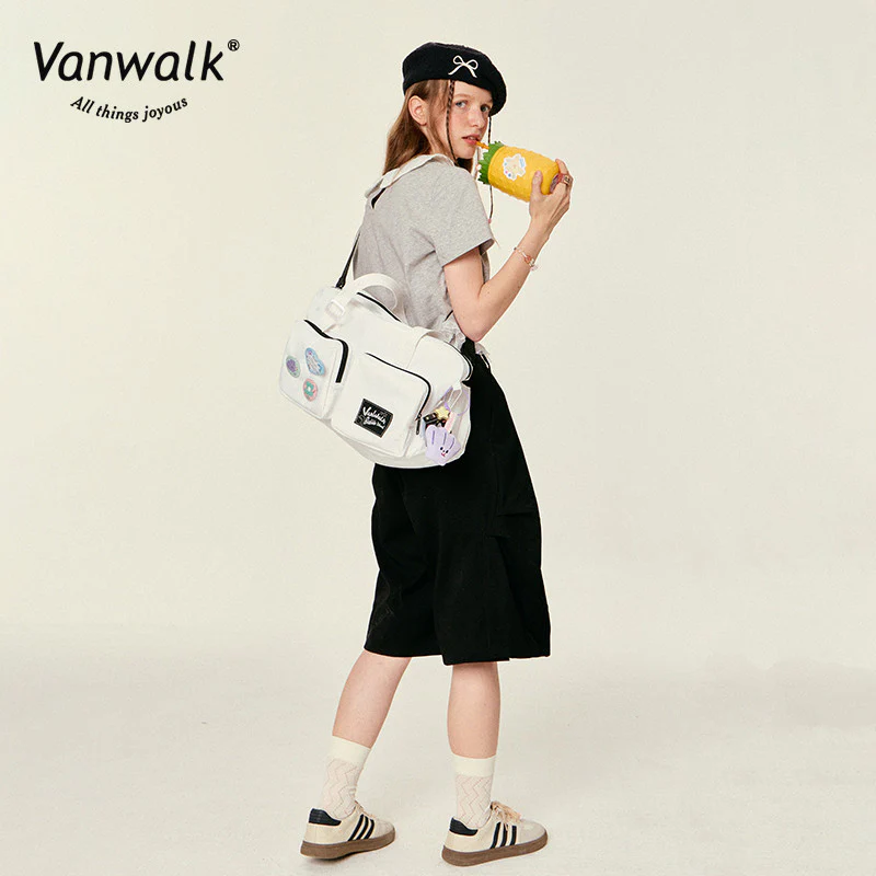 Vanwalk Water-Resistant Bubble Island Shoulder bag V2829 - Image 6