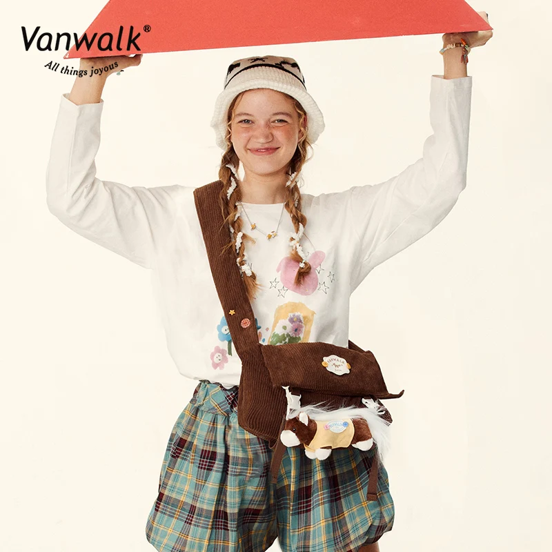 Vanwalk Casual Farm crossbody bag V2851