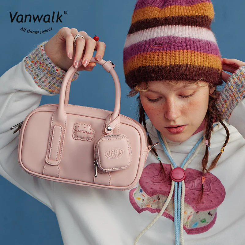 Vanwalk Leisure Lucky House crossbody bag V2725 - Image 5