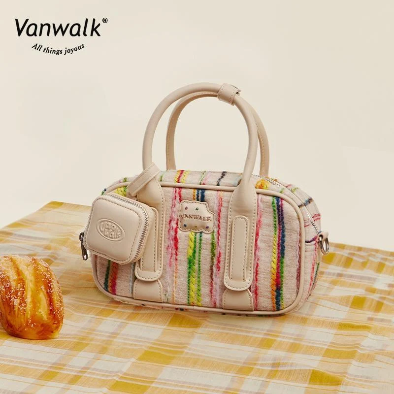 Vanwalk Leisure Lucky House crossbody bag V2725 - Image 9