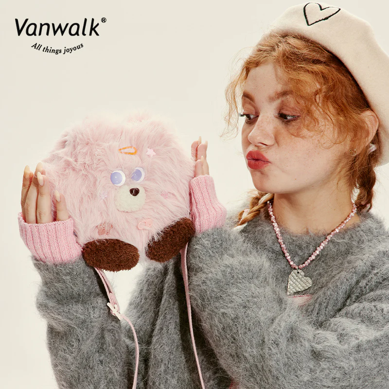 Vanwalk Fashion Mao Monster Crossbody Bag V2717 - Image 2