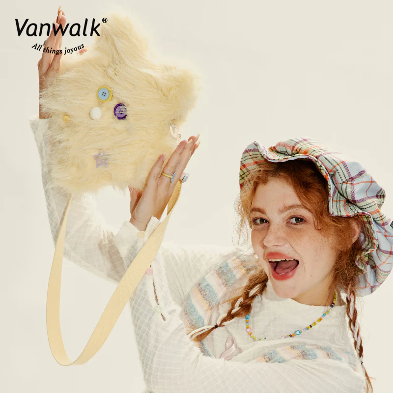 Vanwalk Fashion Mao Monster Crossbody Bag V2717 - Image 8