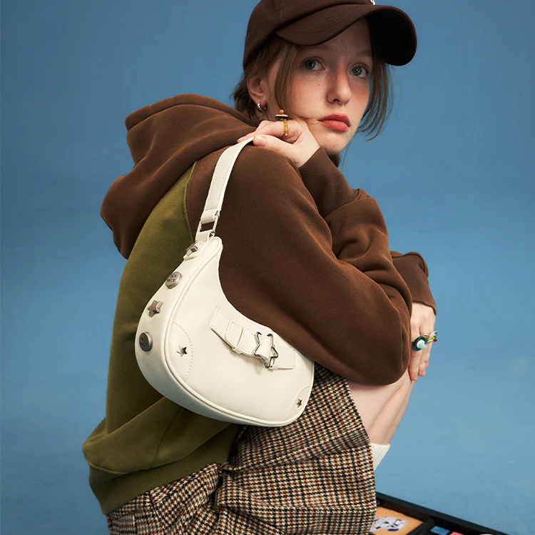 Vanwalk Water-Resistant Space Rabbi shoulder bag V2573 - Image 3