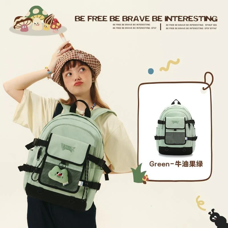 Vanwalk Large Capacity Spring Ranch Student Backpack V2611 - Image 8