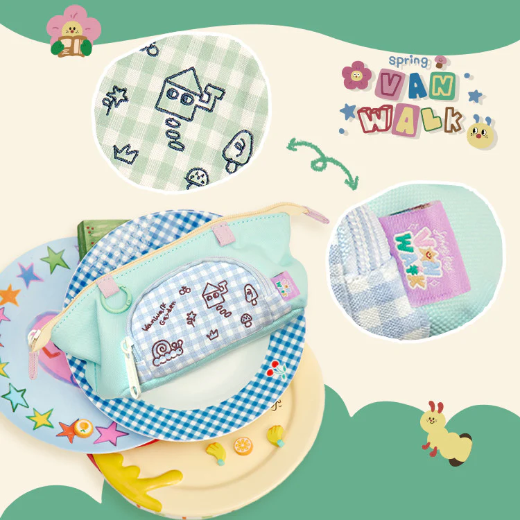 Vanwalk cute Small Garden Pencil case K453 - Image 3