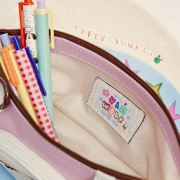 Vanwalk cute Small Garden Pencil case K453 - Image 4