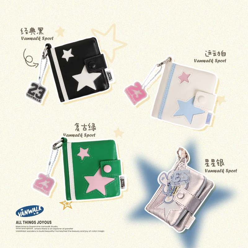Vanwalk cute design Sports coin purse VS10 - Image 4
