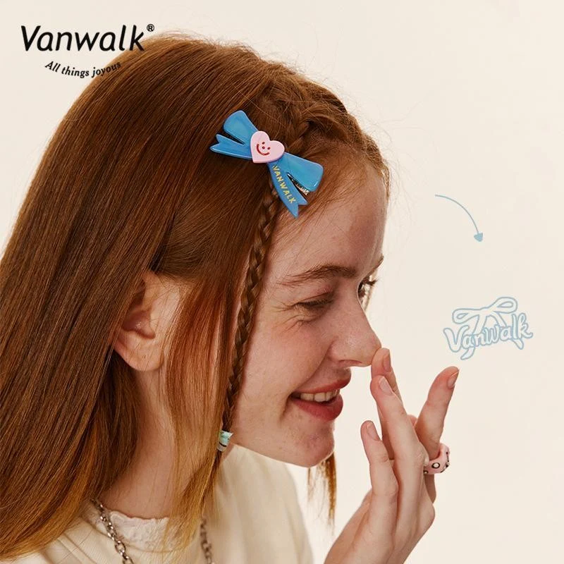 Vanwalk Sweetheart Girl Bow Hair Clip K491 - Image 3