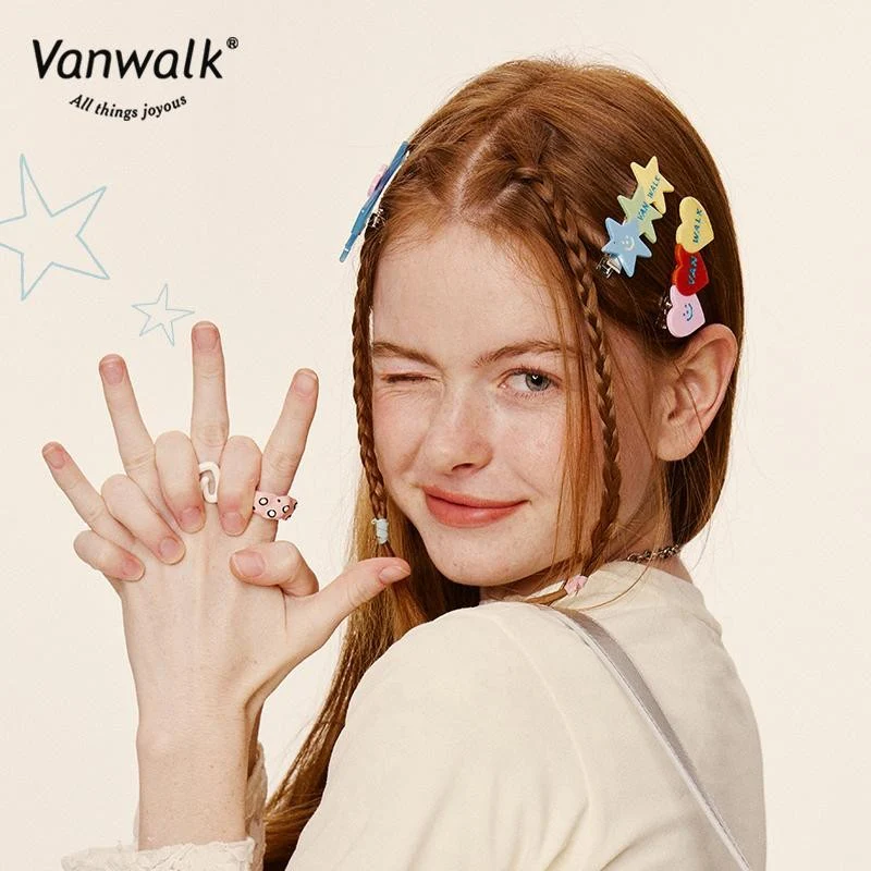 Vanwalk Sweetheart Girl Bow Hair Clip K491 - Image 5