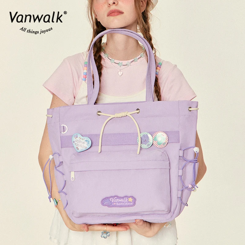 Vanwalk Spacious Bubble Island shoulder bag V2823 - Image 2