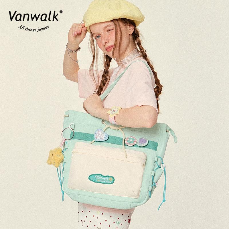 Vanwalk Spacious Bubble Island shoulder bag V2823 - Image 5