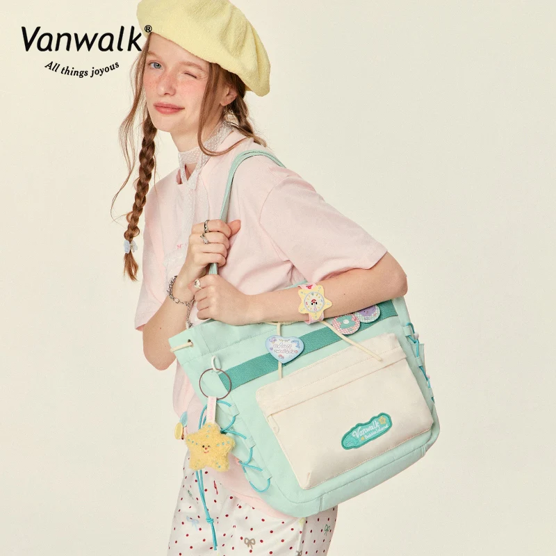 Vanwalk Spacious Bubble Island shoulder bag V2823 - Image 6